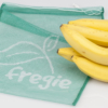 Wiederverwendbarer Fregie mit Bananen - der wiederverwendbare Obst- und Gemüsebeutel